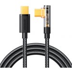 Joyroom S-CC100A6 Right Angle USB-C / USB-C 100W, 1,2m, černý – Zboží Živě