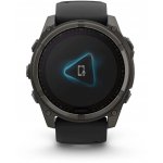 Garmin Fenix 8 51mm Sapphire Solar Titanium Carbon Gray/Black 010-02907-11 – Zbozi.Blesk.cz