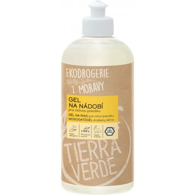 Tierra Verde Gel na nádobí citlivá pokožka 500 ml – Hledejceny.cz