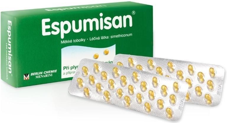 Espumisan por.cps.mol. 100 x 40 mg od 132 Kč - Heureka.cz