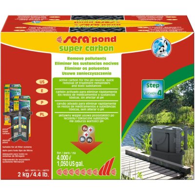 Sera pond super carbon 2000g – Zboží Mobilmania