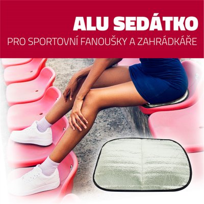 Yate Karimatkové sedátko ALU 40x30 cm - stříbrná – Zboží Dáma