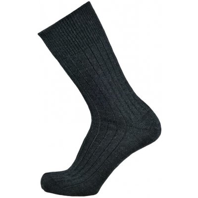 Apasox pánské ponožky BUSINESS MERINO antracit