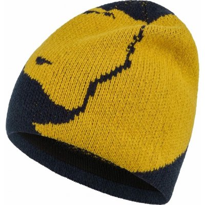 Fjällräven Bergtagen Jacquard Beanie Dark Navy-Mustard Yellow – Hledejceny.cz