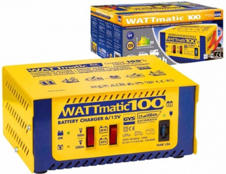 GYS FRANCE Wattmatic 100, 12/6V + 9.5A