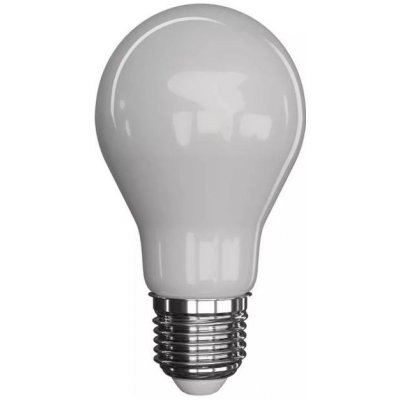 Emos LED žárovka Filament mléčná A60 6,7W E27 teplá bílá – Zboží Mobilmania