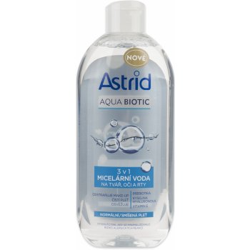 Astrid Fresh Skin 3v1 micelární voda pro normální a smíšenou pleť 400 ml