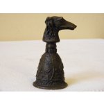 BRONZOVÝ FIGURÁLNÍ ZVONEČEK - BARZOJ RUSKÝ CHRT – Hledejceny.cz