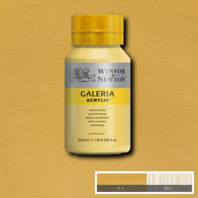 Winsor&Newton Galeria akrylová barva 250 ml 422 naples yellow – Hledejceny.cz
