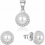 AGATO Půvabná stříbrná souprava šperků s říčními perlami AGSET270PL – Sleviste.cz