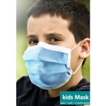 Changzhou dětské lékařské roušky modré 50 ks – Zboží Mobilmania