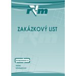 RVM 20060014 Zakázkový list A5 NCR blok, 100 listů – Zboží Mobilmania