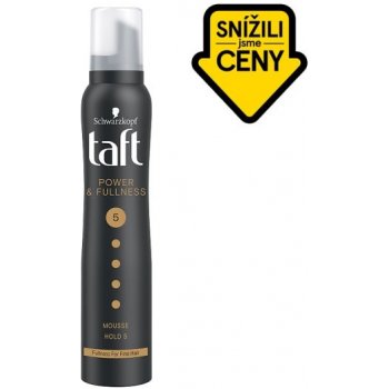 Schwarzkopf Taft Power & Fullness pěna pro jemné a slabé vlasy 200 ml