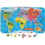 JANOD Magnetická Mapa světa v angličtině – Zbozi.Blesk.cz