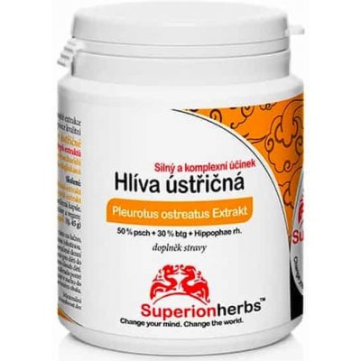 Superionherbs Hlíva ústřičná 90 kapslí – Hledejceny.cz