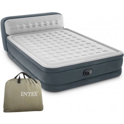 INTEX QUEEN DURA-BEAM SERIES HEADBOARD AIRBED WITH BIP 64448 – Zboží Dáma