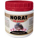 Rodenticid NORAT 25 měkká návnada 10x15 g – Hledejceny.cz