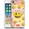 Pouzdro a kryt na mobilní telefon Apple Pouzdro HEAD CASE Apple iPhone 8 EMOJI - Mrkající smajlíci a kytičky