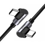 Ugreen US323 Úhlový USB-C na USB-C, PD, 3A 60W, 1m, černý – Hledejceny.cz