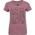 Northfinder outdoorové triko Amie růžová – Zboží Mobilmania