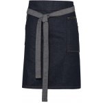 Premier Riflová zástěra do pasu DIVISION indigo modrá hnědá džínovina – Zboží Dáma