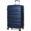 Cestovní kufr Worldline 628 tmavě modrá 100 l