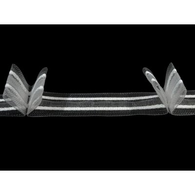 Záclonovka 2 skladová šíře 25 mm Varianta: transparent, Balení: 50 m – Hledejceny.cz