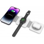 Tech-Protect QI15W-A24 3IN1 MAGNETIC MAGSAFE WIRELESS CHARGER bílá – Sleviste.cz