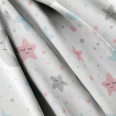 IMPAR Strukturovaná tkanina – Baby sky – Hledejceny.cz