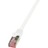 síťový kabel LogiLink CP2101S RJ45, CAT 6, F/UTP, 15m, bílý