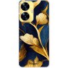 Pouzdro a kryt na mobilní telefon Realme Pouzdro iSaprio - Gold Leaves - Realme C55