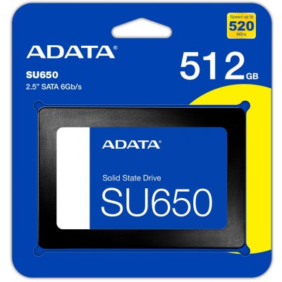 ADATA Ultimate SU650 512GB, ASU650SS-512GT-R – Hledejceny.cz