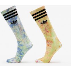 adidas Tie-Dyed High Crew Socks 2-Pack Multicolor