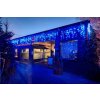 Vánoční osvětlení DecoLED DecoLED LED světelné krápníky 3x0,5m modrá 114 diod