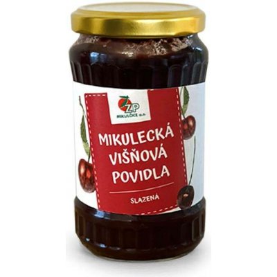 Mikulecká višňová povidla 400 g – Zboží Dáma