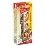 Vitapol Mix baňky Ořech Ovoce Popcorn Pro hlodavce 135 g – Zboží Mobilmania