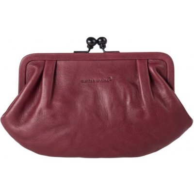 aunts & uncles kožená kabelka do ruky psaníčko clutch Grandma´s Luxury Club ROSE 42213-83 červená