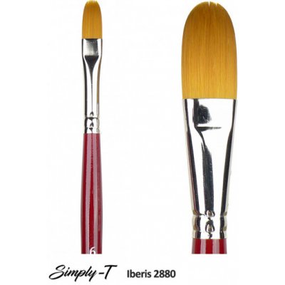 Štětec Simply-T Iberis - kočičí jazýček Velikost štětce: 6 – Zboží Dáma