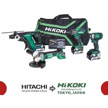 Hikoki (Hitachi) KC18DG4LWDZ 4-dílný set