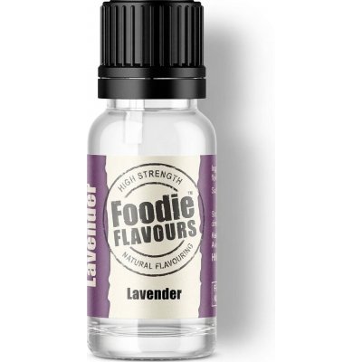 Foodie Flavours Přírodní koncentrované aroma 15 ml levandule – Hledejceny.cz