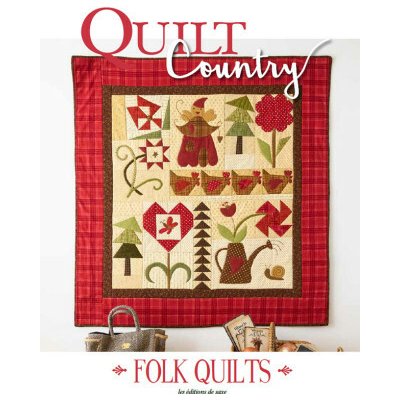 Quilt country N°76 - Folk Quilts uvre collective – Hledejceny.cz