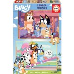 Educa Dřevěné Bluey 2 x 25 dílků – Zboží Dáma