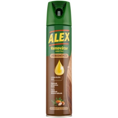 Alex aerosol renovátor nábytku antistatický 400 ml – Hledejceny.cz