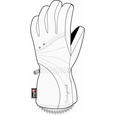 Rossignol W Tulip IMPR glove white – Hledejceny.cz