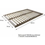 Kondela BASIC Flex FRONT 200 x 180 cm – Hledejceny.cz