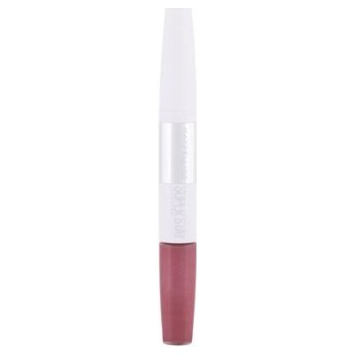 Maybelline SuperStay 24h Color tekutá rtěnka a balzám na rty 2v1 185 Rose Dust 9 ml