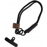 Šňůrka na mobil FZ-14 black 143772 – Zboží Živě