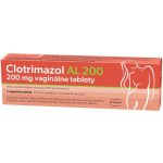 CLOTRIMAZOL AL VAG 200MG VAG TBL NOB 3 – Hledejceny.cz