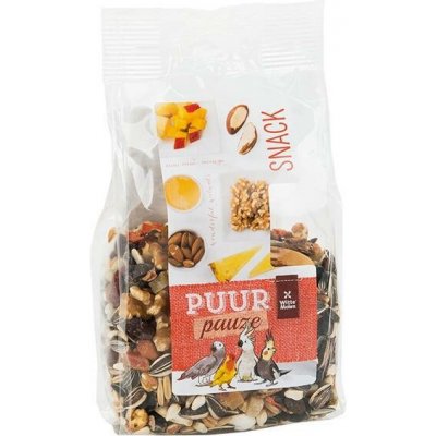 Witte Molen Puur Pauze Snack ořechy a ovoce pro papoušky 200 g – Zboží Dáma