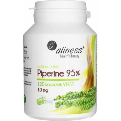 Aliness Piperin 95% 10 mg 120 kapslí – Hledejceny.cz